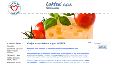 Desktop Screenshot of laktea.cz